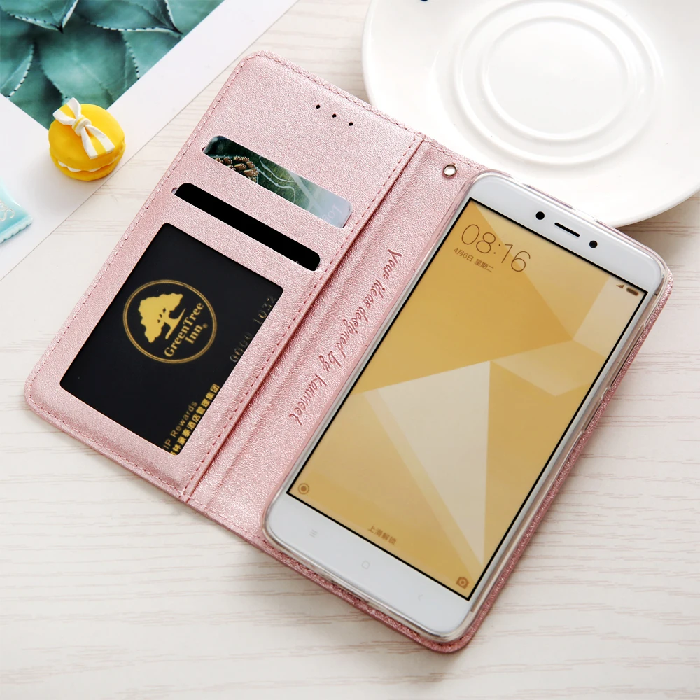 Seda-magn-tica-Funda-de-cuero-para-Xiaomi-Redmi-4X-silicona-suave-titular-de-la-tarjeta(5)