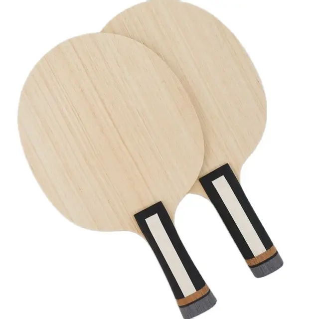 CNF-White Carbon Table Tennis Racket cellulose nanofiber, FL Handle or ST Handle, PingPong Blade, Fast Attack, High Elasticity 3