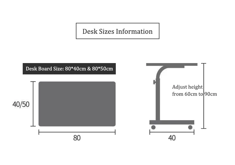 Домашний мобильный стол для ноутбука, прикроватный компьютерный стол, передвижной регулируемый столик для ноутбука, столик для учебы, компьютерная подставка, диван-кровать