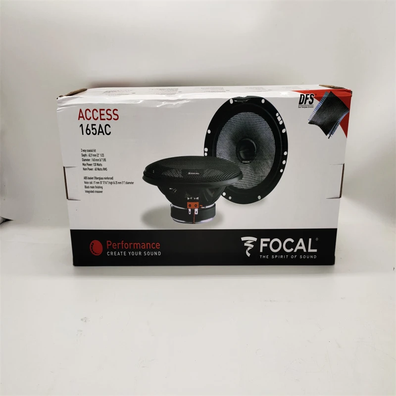 Free Shipping 1 Set Focal Car Speaker Focal 165ac 6.5" 60w Rms Access