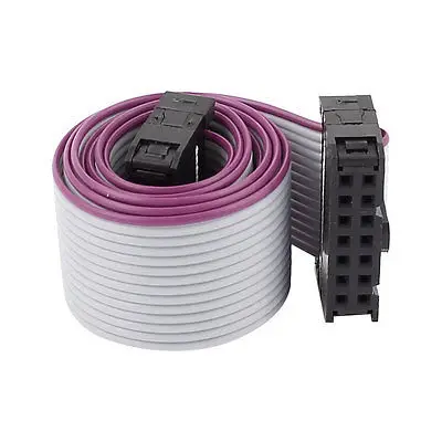 

IDC 14-Pin Female to Female Connector Hard Driver Date Wire Flat Ribbon Cable