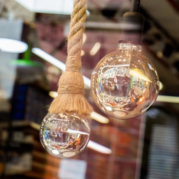 

Wire DIY Pendant Decorative Bulb E27 Socket Lamp Base Decorative Rope Electric Cord DIY String Lights Pendant