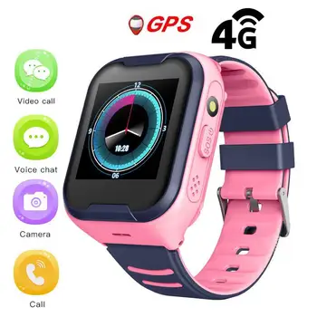 

Kids Smart Watch 4G Network A36E Wifi GPS SOS Video Call IP67 Waterproof Smart Watches Alarm Clock Camera Baby Watch VS Q50 Q90
