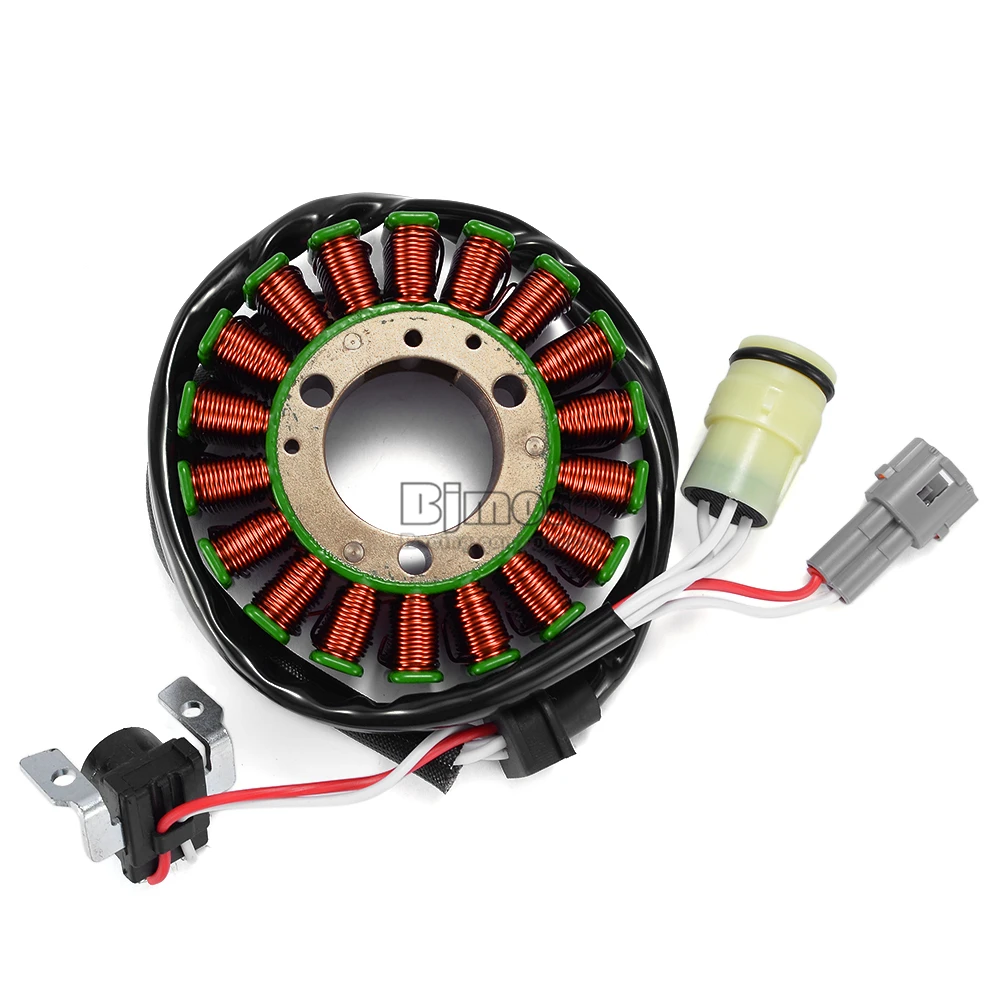 Катушка статора двигателя для Yamaha 1C5-81410-00 1C5-81410-01 YFM125G Grizzly YFM125GH Grizzly 125 Hunte Magneto Charging статорные катушки