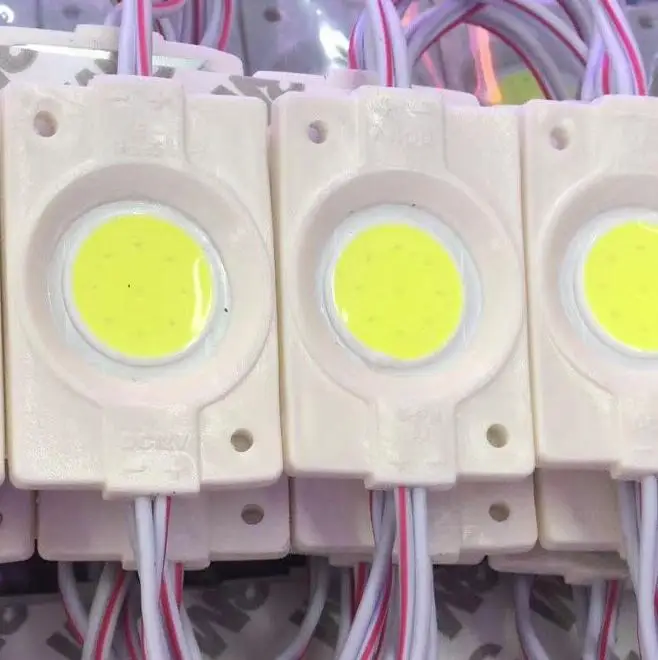Светодиодный модуль COB 2,4 Вт DC12V водонепроницаемый для наружной рекламы светящиеся знаки лайтбокс DIY светодиодный модуль полосы