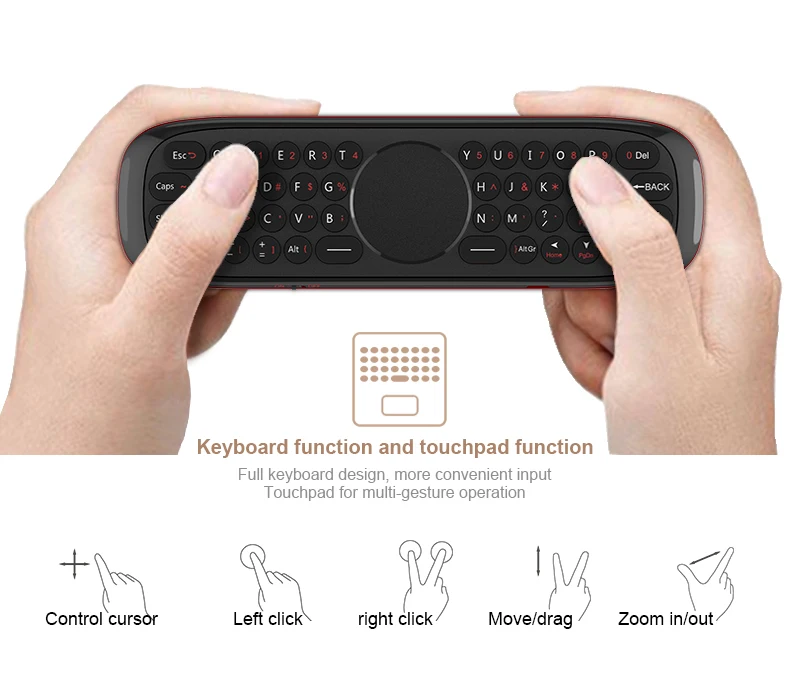 W2 Fly Air mouse беспроводная клавиатура мышь 2,4G голосовой пульт дистанционного управления мини пульт дистанционного управления для Smart Android Tv Box Мини ПК VS W1 i8