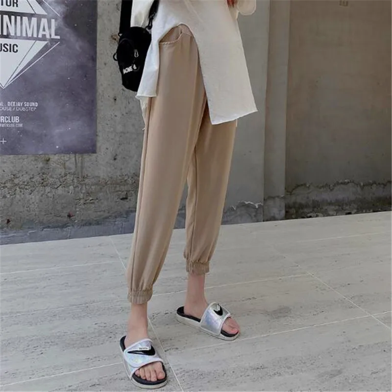 

Новинка 2020 шифоновые Повседневные Брюки для беременных для отдыха