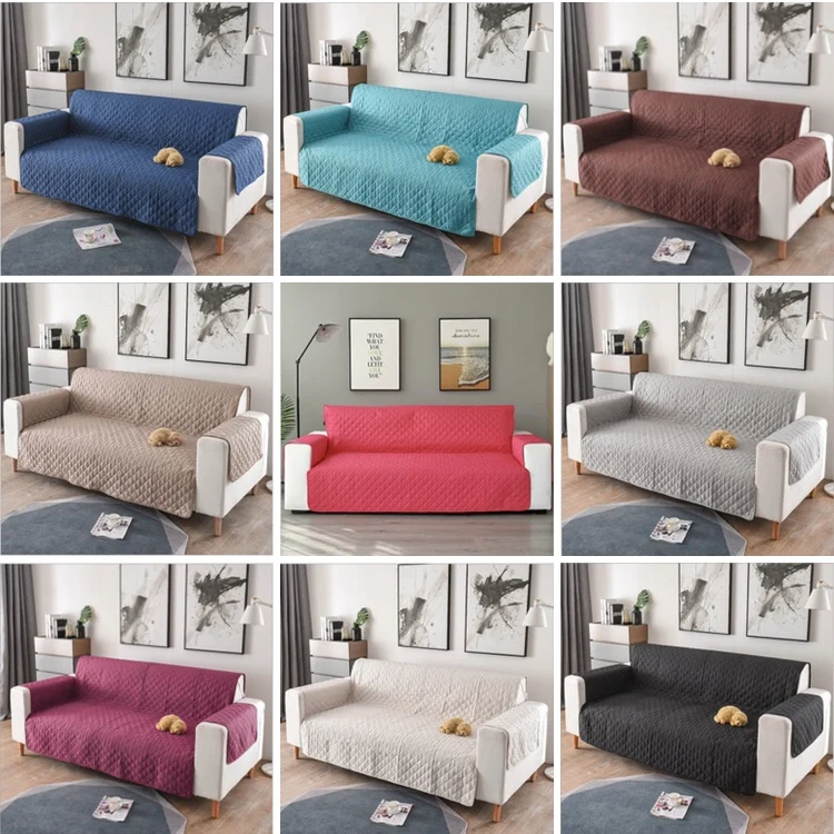 1 2 3 Seat Pet Sofa Covers For Living Room Couch Cover Chair Anti Slip Removable