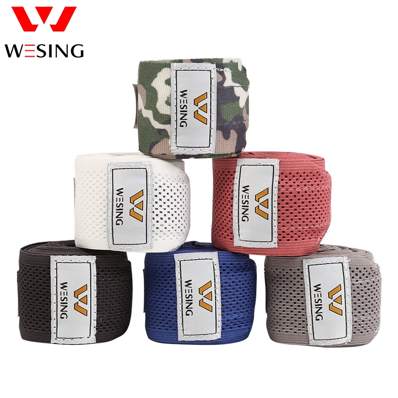 Wesing 남녀공용 탄성 전문 120/180 인치 핸드 랩, 권투 장갑, 무술 랩, 손과 손목 지원 S