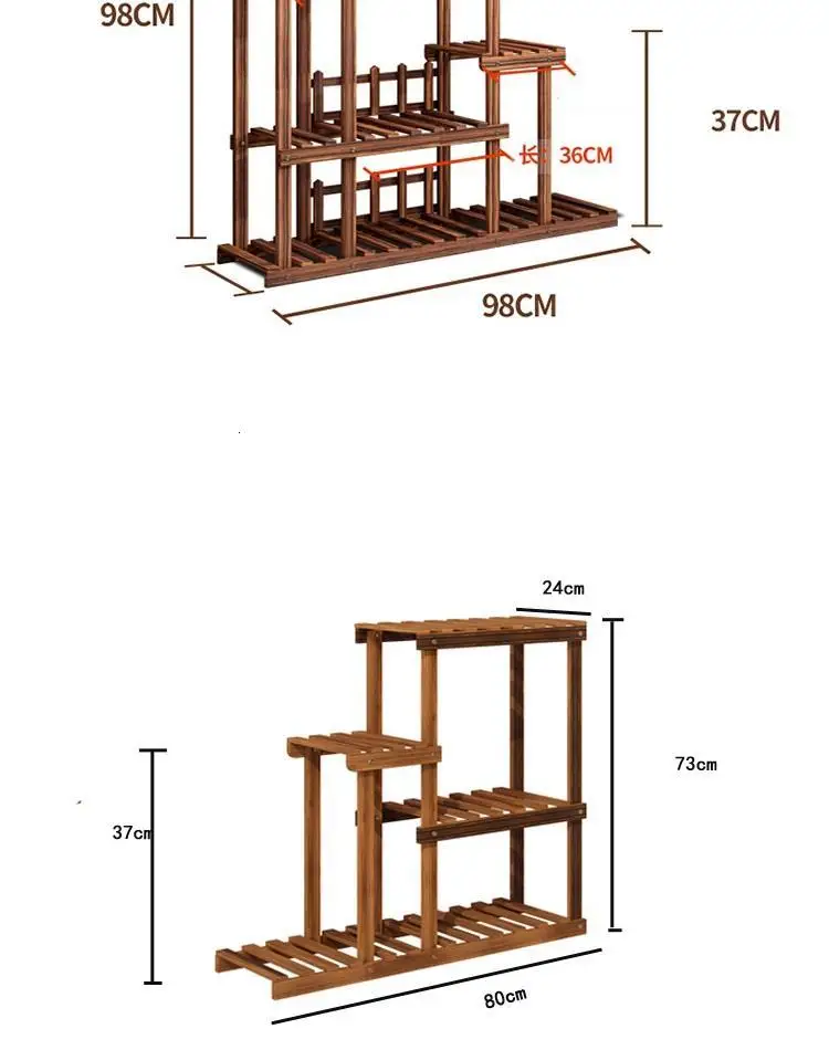 Estante Escalera Decorativa Madera Estanteria Para Plantas растение для помещений Stojak Na Kwiaty открытый балкон полка цветок стенд