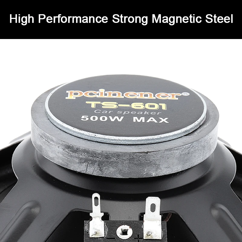 1pcs 6 Inch 500W Car HiFi Coaxial Speaker Vehicle Door Auto Audio Music Stereo Full Range Frequency Speakers For Cars Auto SUV