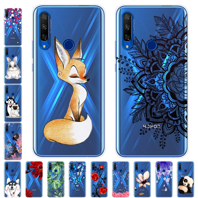 Защитный чехол для Huawei Honor 9X мягкий прозрачный силиконовый из ТПУ Global задняя