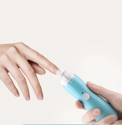 Coupe ongles électrique avec chargeur USB pour bébé, ciseaux de manucure pour enfants 