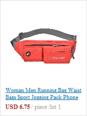 CONEED Fashion Waist Packs Unisex Sports Waterproof Belt Multi-Function Bag Zipper Messenger Bag Pouch Run Chest Waist Bag