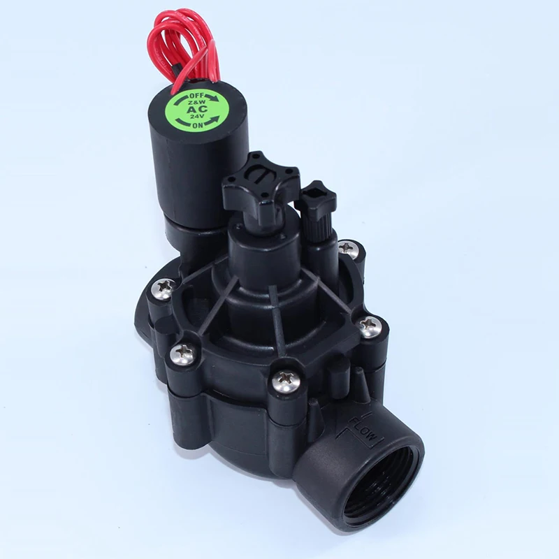 Válvula Solenóide de Irrigação de Água 11 com Regulação de Fluxo 220v dc 24v dc dc Travamento para Irrigação Agrícola