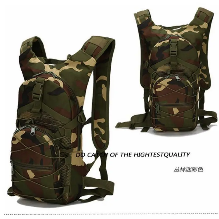 FIRECLUB наружная водонепроницаемая сумка, рюкзак на плечо, тактическая камуфляжная тактическая сумка, ткань Оксфорд, спортивный рюкзак - Цвет: Jungle camouflage