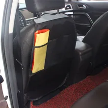 Автомобильный противоударный коврик, водонепроницаемый, 76x77 см, детский автомобильный противоударный коврик, грязный, для детей, автомобильное сиденье, задняя крышка, протектор, черный