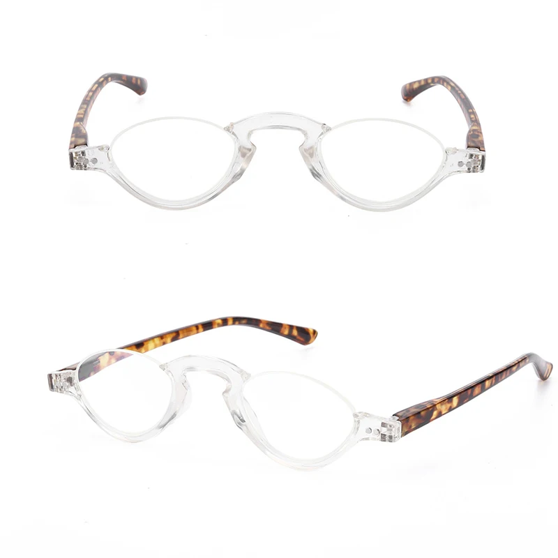 Reading Glasses Presbyopic Glasses Anti Blue Light Glasses Prescription Eyeglasses Anti-blue Light Reading Glasses Soft Half-frame Presbyopia Eyeglasses For Men And Women With Diopter +10 to +3.5