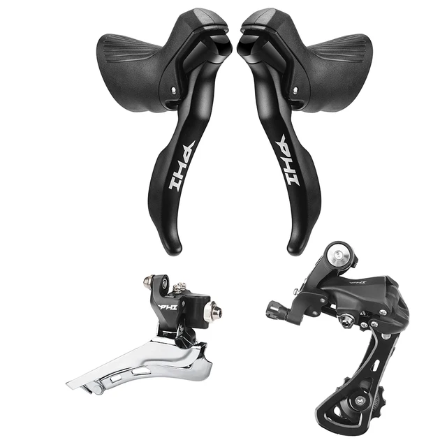 Shimano Altus Rear Derailleur SHIMANO 2x8 Speed Road Bike Front