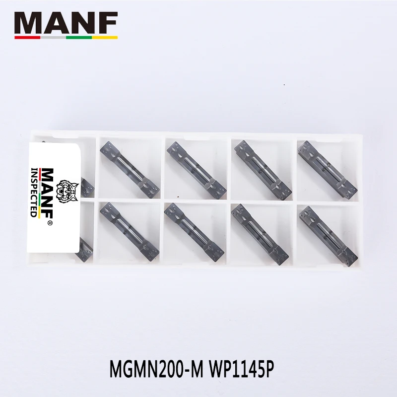 MANF твердосплавный инструмент для обработки деталей вращения вставка MGMN150 MGMN200 MGMN300 отрезать пазовой инструмент твердосплавная вставка для MGEHR1212 MGEHR2020 держатель