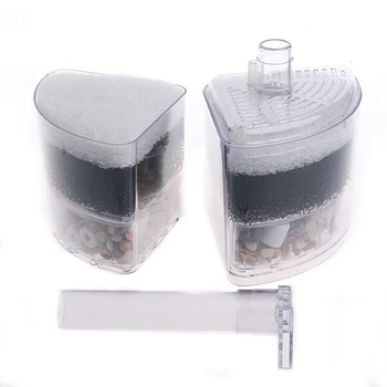 

Useful Air Driven Biochemical Corner Filter Sponge Fry Shrimp Fish tank Aquarium L69B