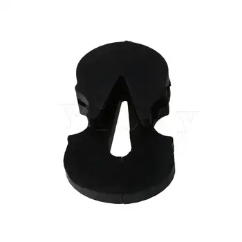 

Yibuy Cello Accessories Spare Parts Rubber Practice Mute Cello Silencer Black