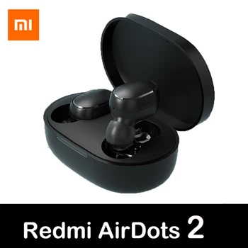 

Newest Xiaomi Redmi AirDots2 Wireless Bluetooth 5.0 Charging Earphone In-Ear stereo bass Earphones Ture Wireless Earbuds TWS