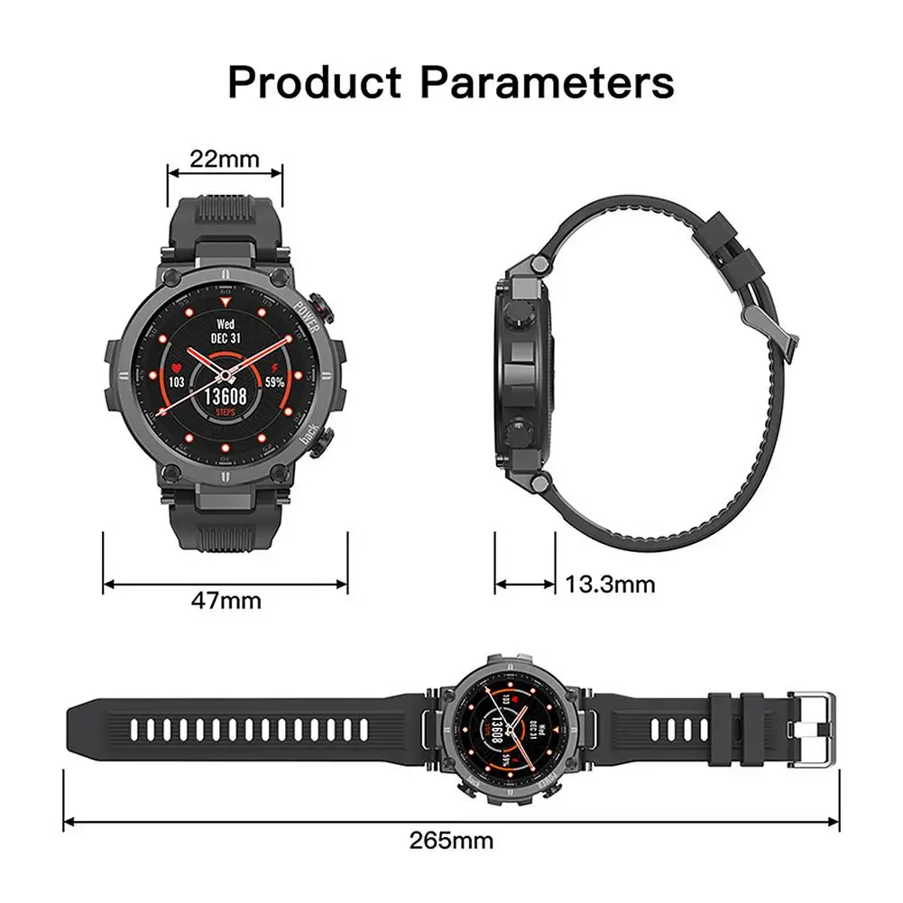 Outdoor Heart Rate Monitor Watch – Survival Gears Depot