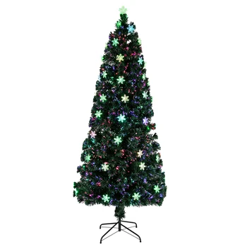 

6FT Small Light Fiber Optic Christmas Tree 230 Branches Best Price