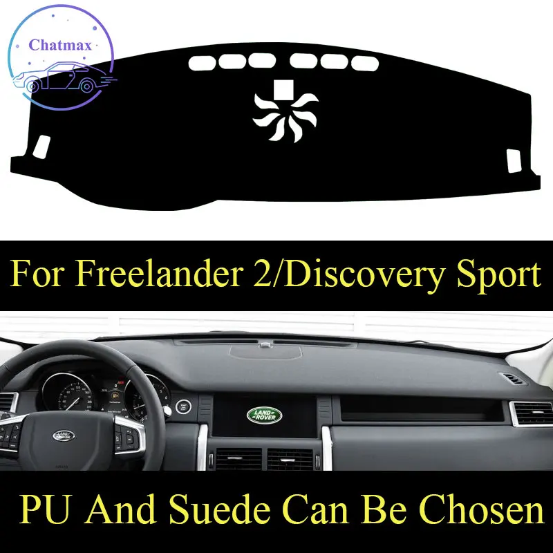 

Customize For Range Rover Freelander 2/Discovery Sport Dashboard Console Cover PU Leather Suede Protector Sunshield Pad