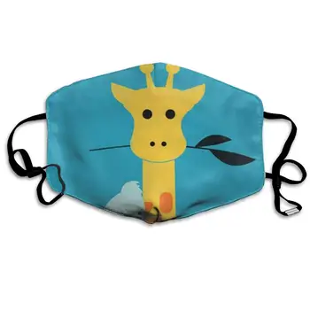 

Koalas On Giraffe Tree Anti Dust Half Face Mouth Mask, Unisex Cotton Warm Fashion Adjustable Washable Mask