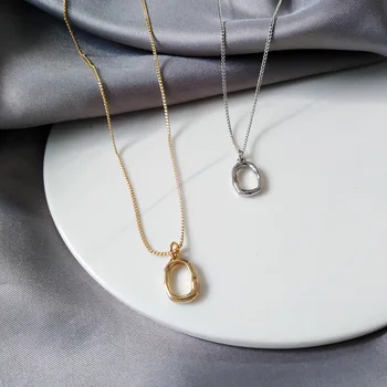 

Cool Hip Hop Street Trending Necklace Simple Irregular Cool Cold Necklace INS Non-mainstream Choker 1158