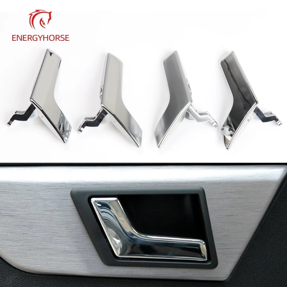 

Car Interior Door Handles Inner Doors Panel Handle Bar Pull Trim Cover For Mercedes-Benz C-Class W204 GLK X204