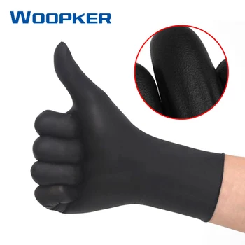 

100Pcs Disposable Latex Gloves Home Garden Work Universal Cleaning Gloves Non-Toxic Safety Gloves
