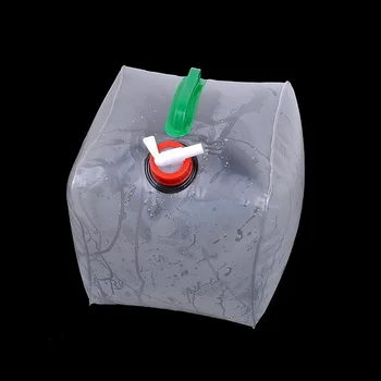 

HLZS-white Foldable Water Tank Water Can Flat Canister Liter,10L