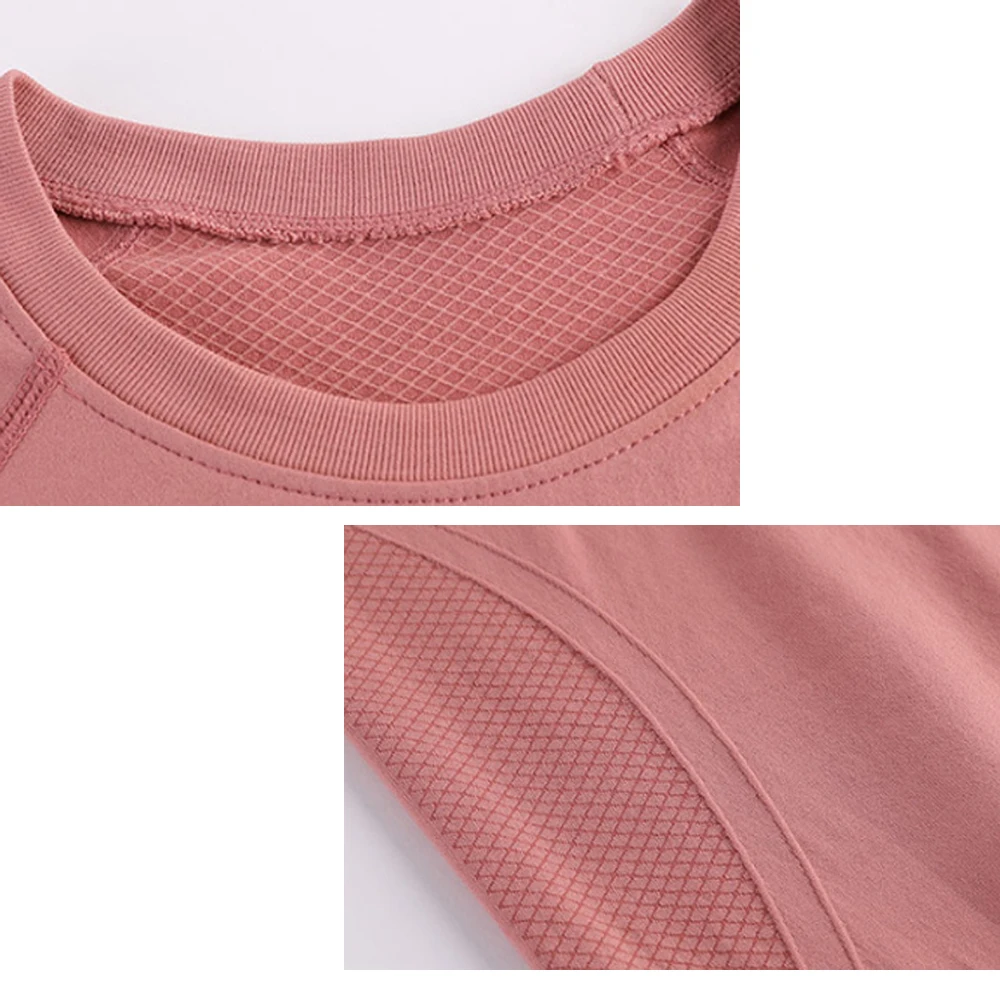 Women Short Sleeve Yoga Seamless Sports T-shirt Slim Breathable Fitness Gym Workout Crop Top Female Running Sportswear