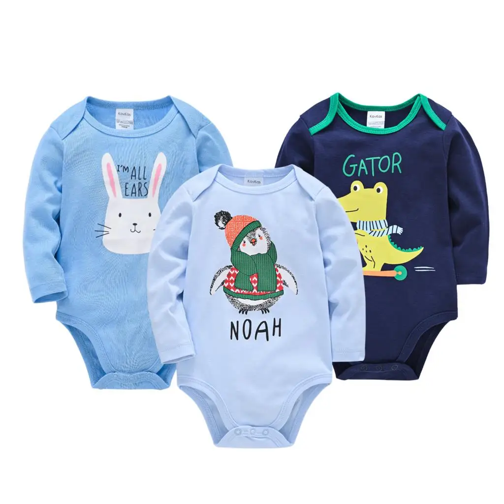 

2021 Toddler Baby Boys Clothes Unicorn Girls Clothing Bodysuits Baby Girls Clothes 0-24M Newborn 100%Cotton Roupas de bebe