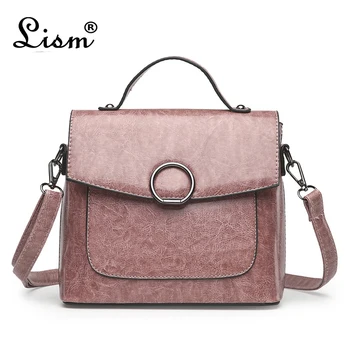 

Spring PU Leather Women Bag Ladies Women Messenger Bags 2018 New Fashion Designer Handbags High Quality Famous Brands Tote Bag