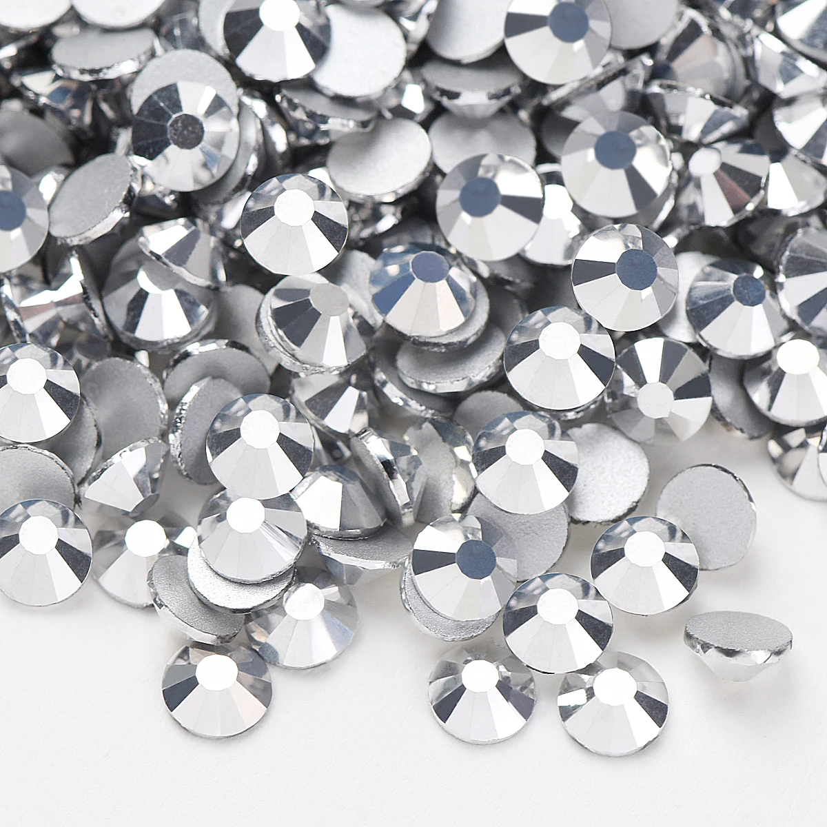 High Quality Rhinestones for Nails/ Non Hotfix Flatback Nails SS2-SS30 Diy Nail Art Gems Glass Bulk | Дом и сад