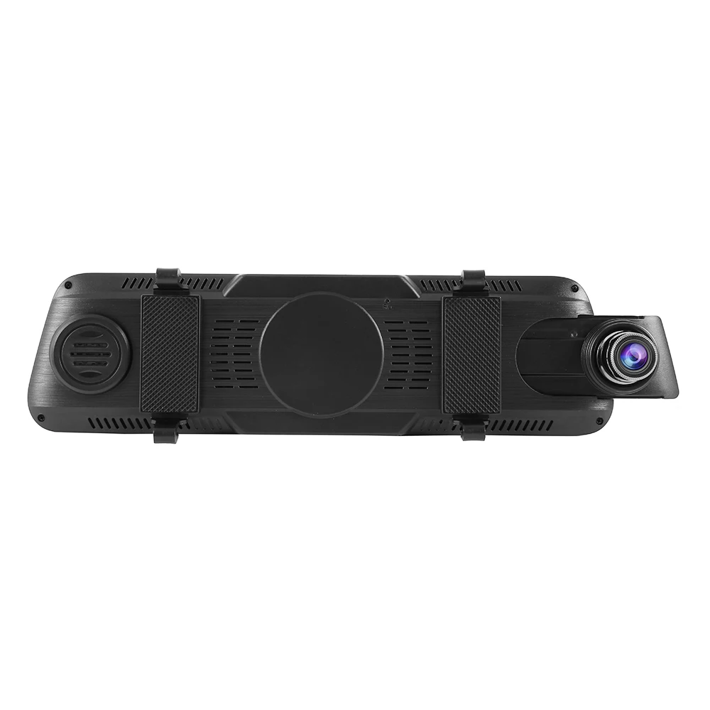 10" Touch Screen 1080P Full HD Car DVR Dash Camera Dual Lens Auto Camera Video Recorder Rearview Mirror with Real View Camera