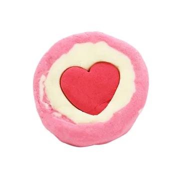 

Heart-Shaped Bathing Bombs Dry Flower Bubble Salt Bath Ball Home Spa With Gift Box, Different Scent, All Skin Can Be Used