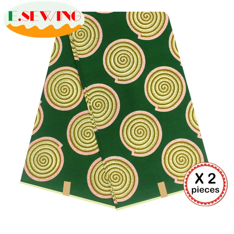 Африканская восковая ткань с принтом Анкара для шитья Анкара африканская ткань 12 ярдов нигерийская хлопковая ткань Гана для платья 81048