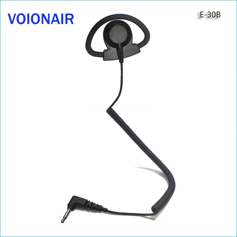 VOIONAIR 10pcs/lot 3.5mm Police Listen Only D-Ring Earpiece Headset for Motorola Speaker Mic | Электроника