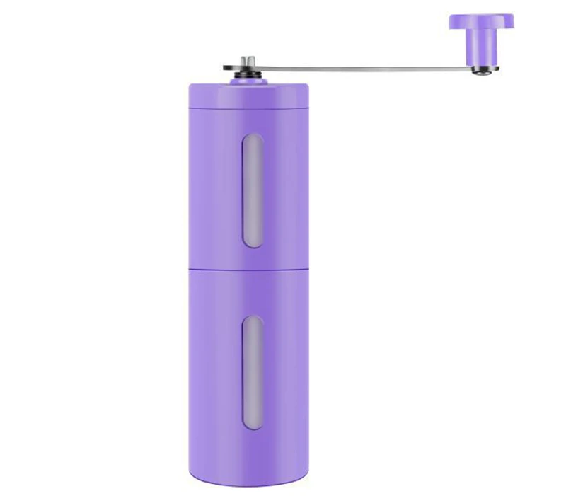 304 Edelstahl ручная шлифовальная машина Keramik Mais Kaffee Schleifen Maschine Manuelle kaffeemhuhle Kaffee Maker keramik Core - Цвет: Purple