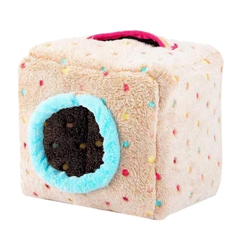 

Pet Hot Warm Bird Bed House Hut Hanging Cage Plush Birds for Hamster Parrot