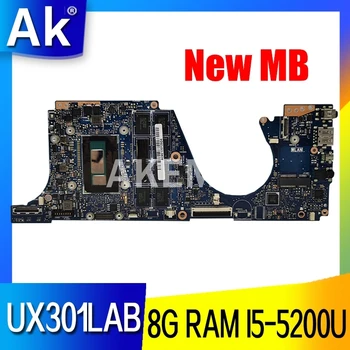 

Akemy UX301LA Laptop motherboard for ASUS UX301LA UX301LAA UX301L UX301 Test original mainboard I5-4200 8GB RAM motherboard