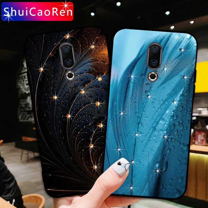 Стразы Блестящий Мягкий чехол для Meizu 15 Lite M15 16 th Plus 16X 16XS T ТПУ Fundas Coque Cover For 17 16S Pro |
