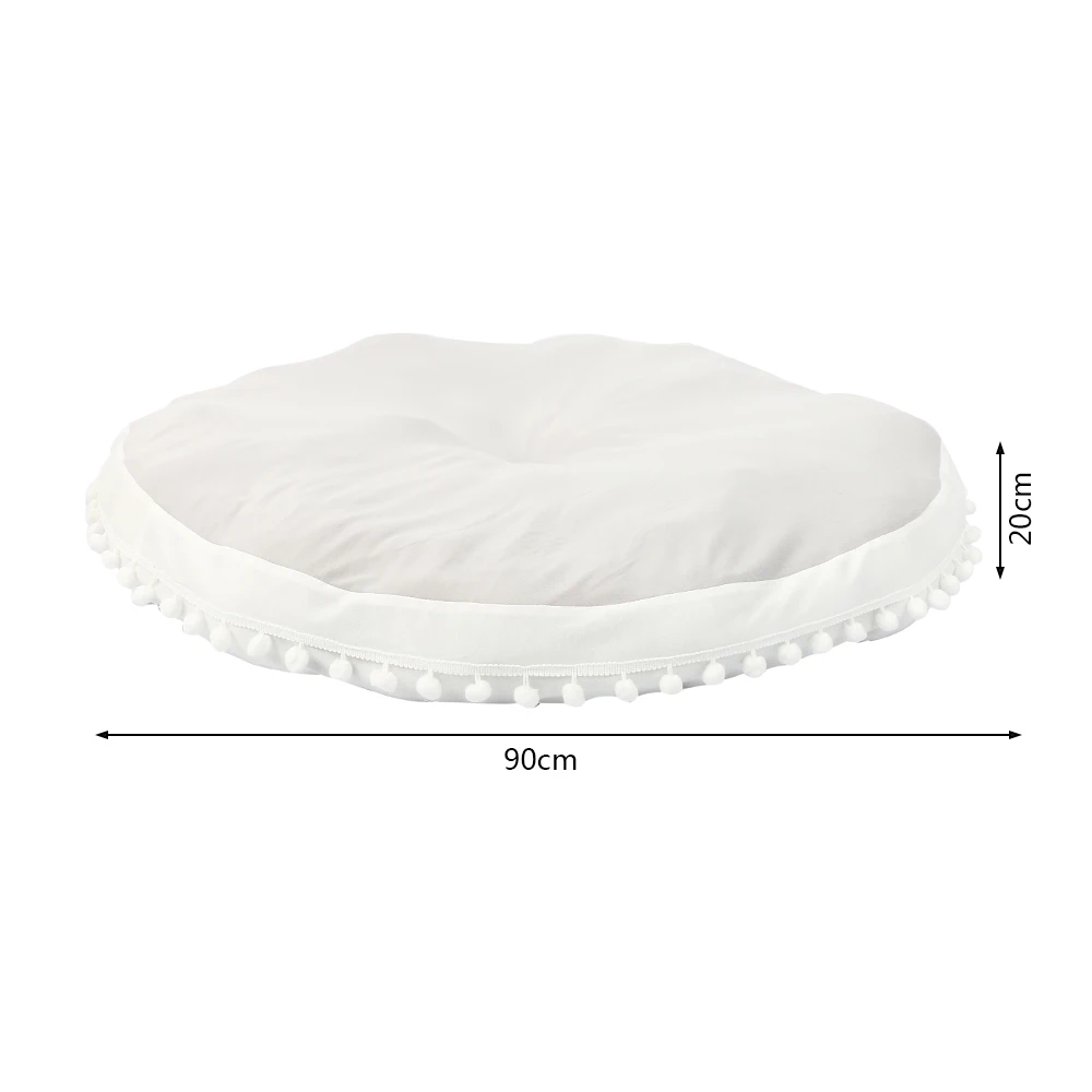 Baby Crawling Blanket Floor Carpet for Kids Room Mats Soft Round Cotton Padded Playmat Children Newborn Girl Boy Play Mat Gifts