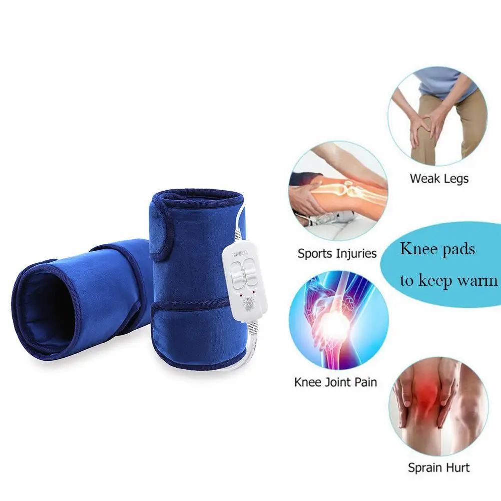 Электрический грелки для колен для магнетической терапии наколенник для облегчения боли при артрите бандаж Поддержка коленной чашечки наколенники колодки снижение нагрузки на кости и суставы