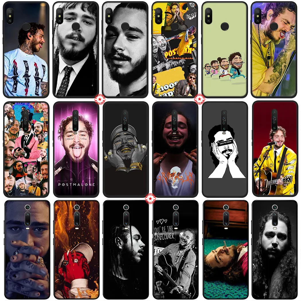 Мягкий силиконовый чехол Y59 Post Malone для Xiaomi Redmi poco X2 K30 K20 6 Pro 8 8A 7 7A 6A S2 Go | Мобильные
